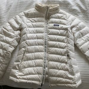 Patagonia White Down Jacket